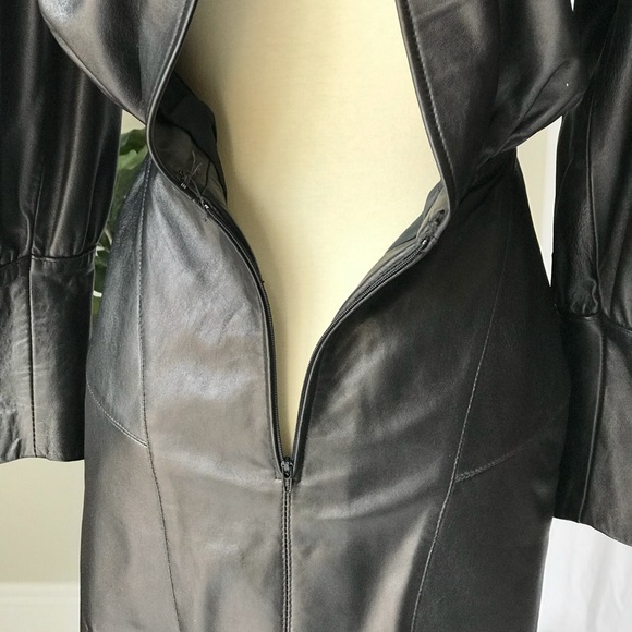 VTG Michael Hoban For North Beach Leather Dress - Picture 10 of 14